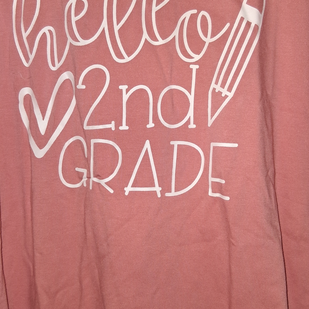 Women's Pink Graphic Tee - Short Sleeve 3X 27" PTP